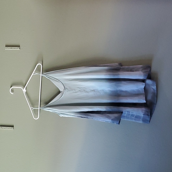 Lulu's Sage and Gray Boho Tunic Dress Small - Picture 5 of 5